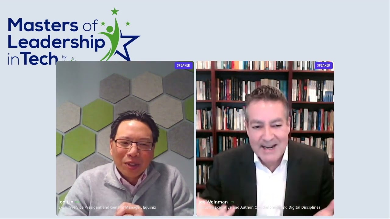 Masters of Leadership in Tech with Jon Lin, Equinix