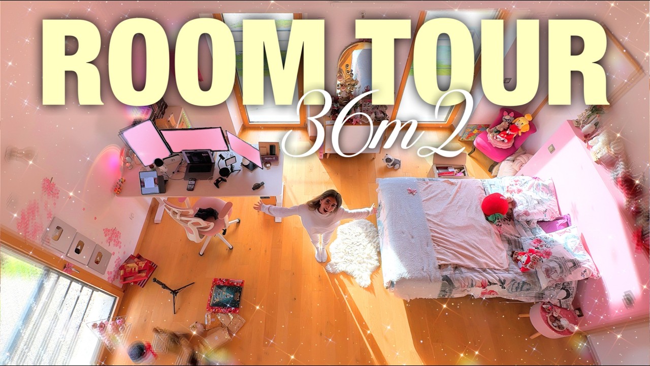 ROOM TOUR DE MA CHAMBRE ! (36m2, dressing, mezzanine)