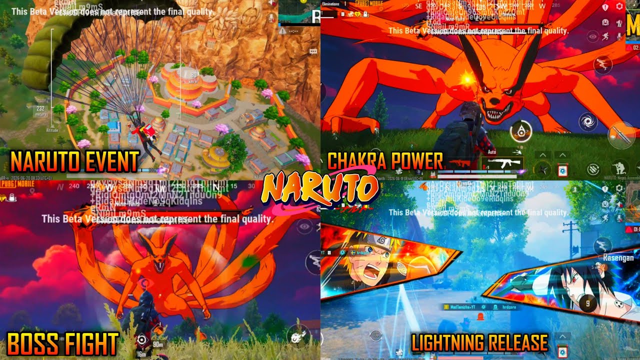 Naruto Theme Mode Gameplay | Full Location and Powers | Nine Tailed Fox Fight | Chakra Power 