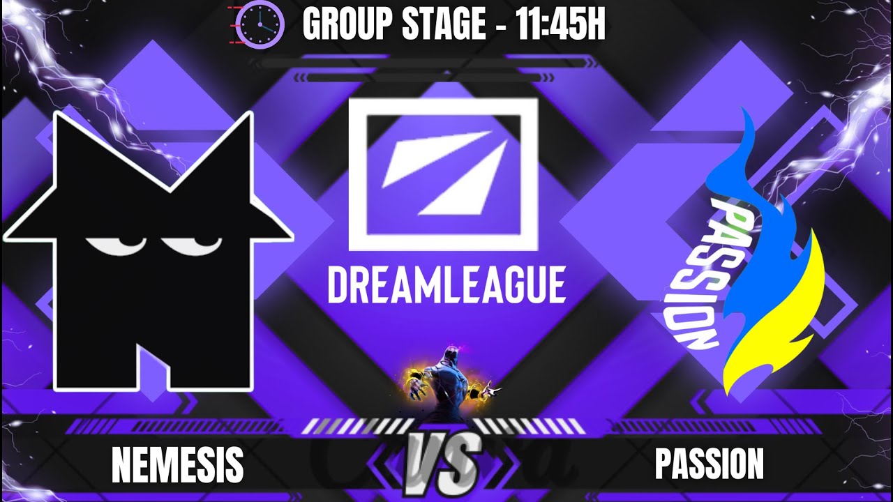 [PT-BR] NEMESIS (4NALOG) X PASSION - DREAM LEAGUE 27 - GROUP STAGE - @JAPALOKY
