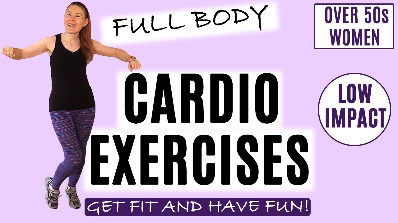 FULL BODY CARDIO EXERCISES FOR WOMEN OVER 50 | GET FIT AND HAVE FUN ! | Lively Ladies