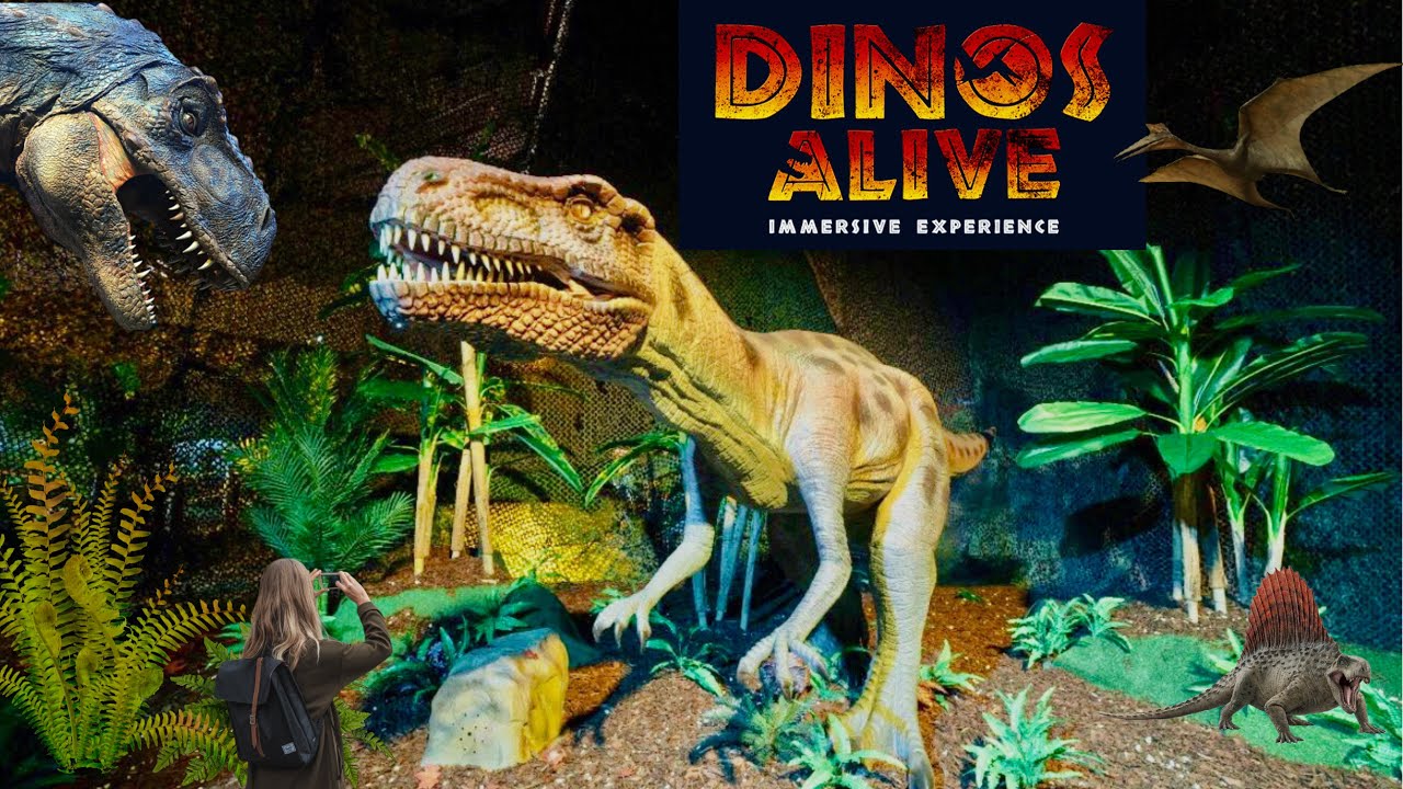 [4K] DINOS ALIVE Exhibition - A Journey to the Age of Giants