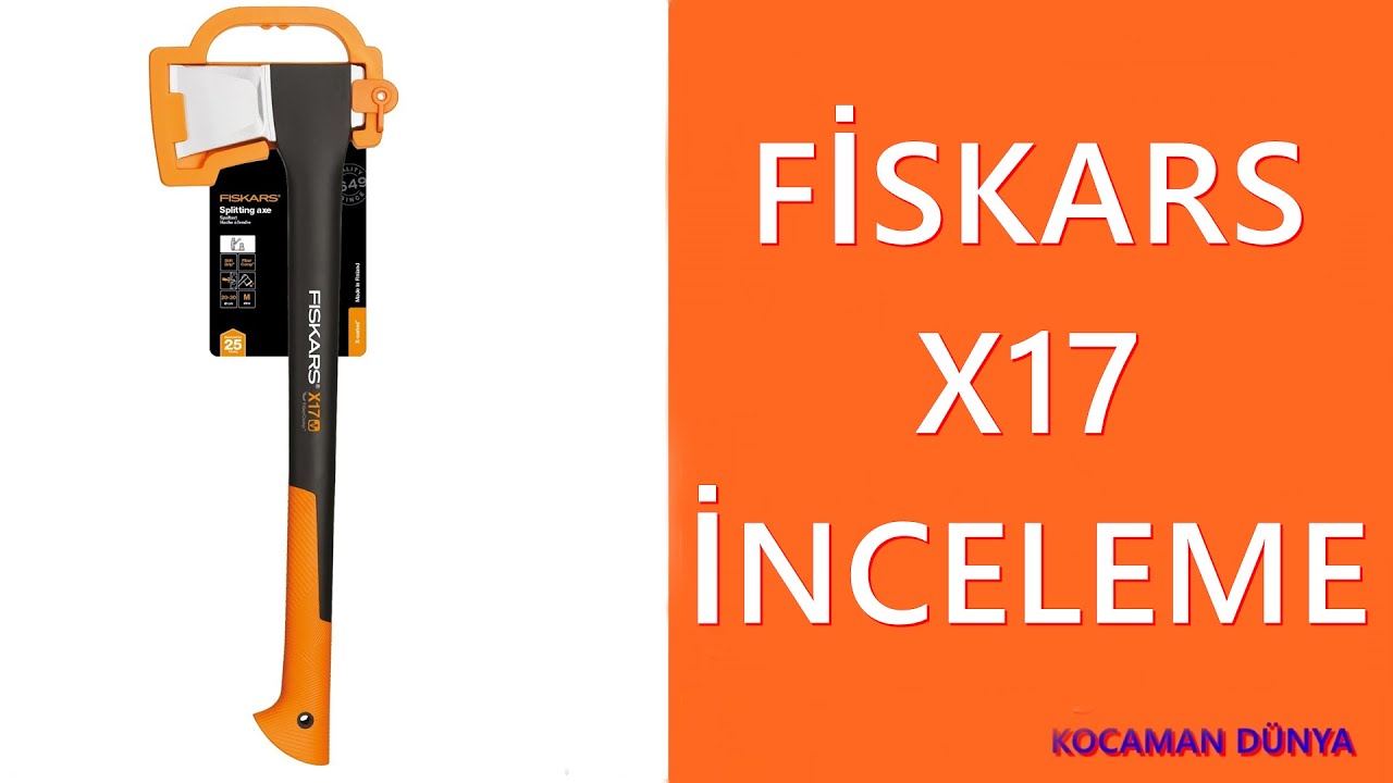 Fiskars X17 Yarma baltası /  Fiskars X17 Shredding ax  / Fiskars X17 splitting ax #fiskars