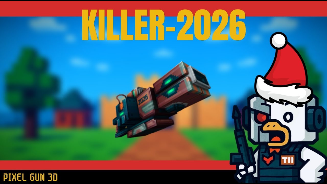 PIXEL GUN 3D | KILLER 2026 is pretty GOOD.