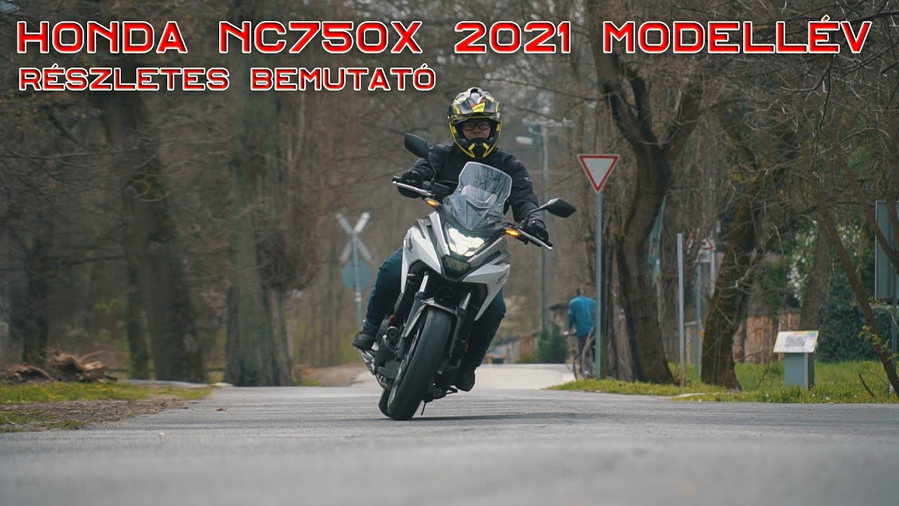 A 2021-es Honda NC750XA (manuális váltóval) részletes bemutatója