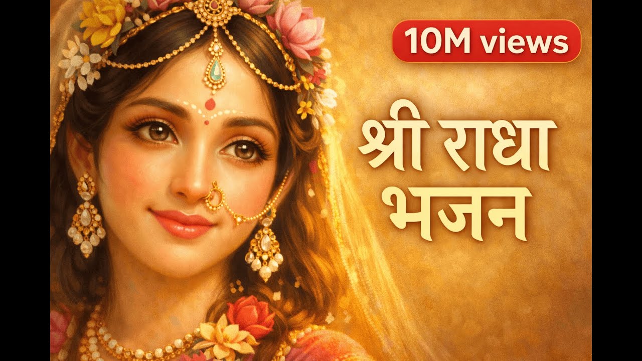 श्री राधा रानी भजन | Radha Naam Jap Nonstop | Long Radha Bhajan | Peaceful Devotional Bhakti Music