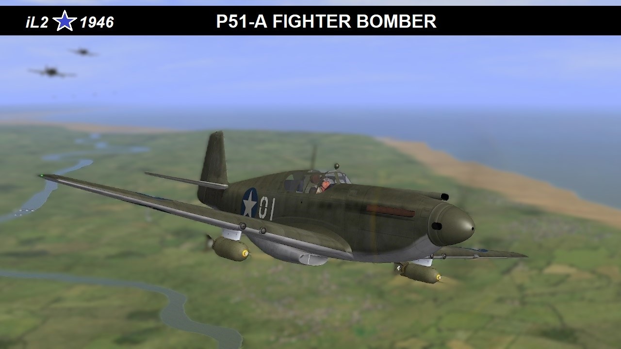 P51 A Fighter Bomber #il21946 @1440p