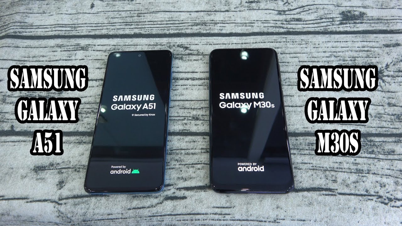Samsung Galaxy A51 vs Samsung Galaxy M30s | SpeedTest and Camera comparison