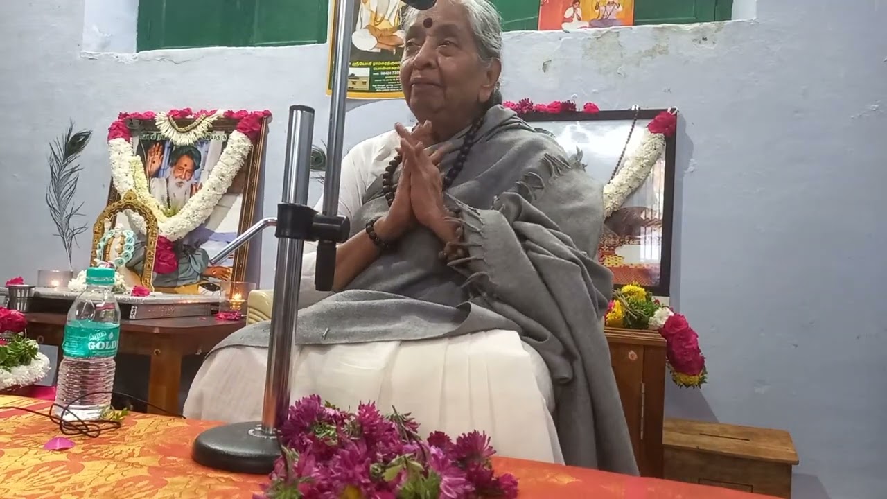 அகங்காரத்தை குரு சேவையாக மாற்றுவது எவ்வாறு?- அன்னை மா தேவகி அவர்கள் யோகி ராம்சுரத்குமார் நாம சங்கம் 
