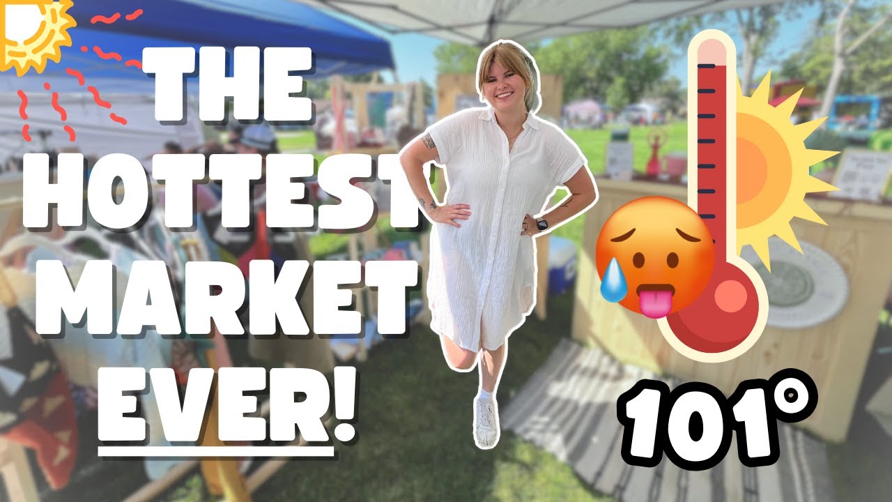 My Third Craft Market | Surviving in the Summer Heat