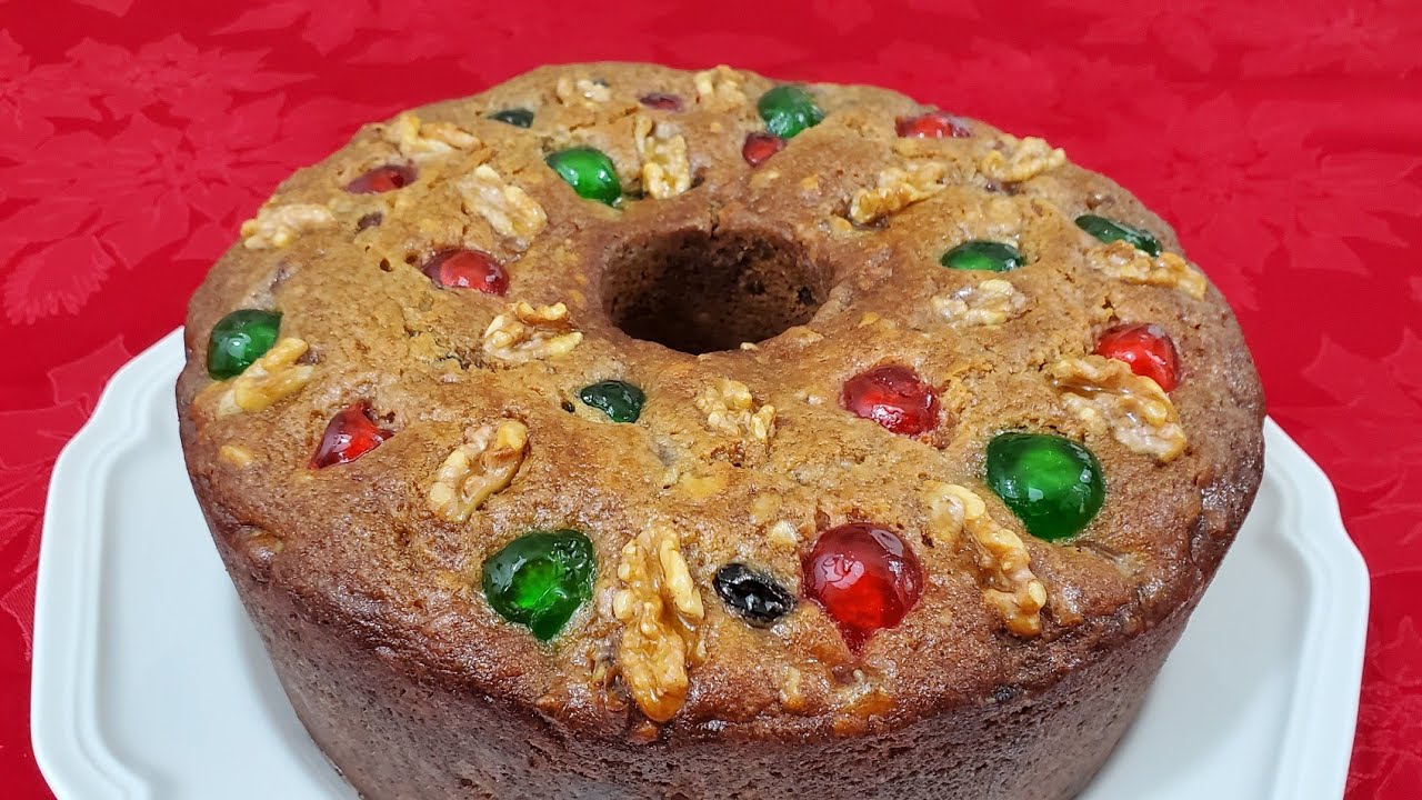 طريقة تحضير كيك الفواكه المجففة لعيد الميلاد  Best Christmas Fruitcake Recipe Ever