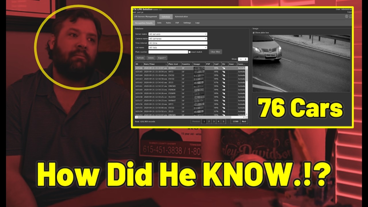How Did Stepfather Know About the LPR DATA!? Sebastian Rogers