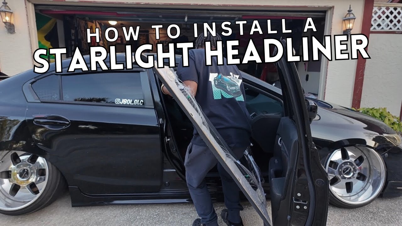 How to Install a Starlight Headliner ✨