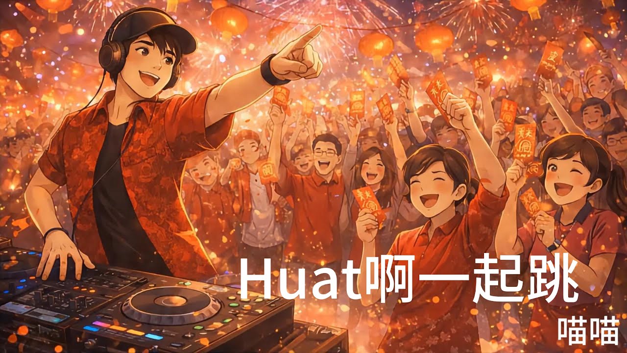 《Huat啊一起跳》｜中英馬混合新年EDM｜Balik Kampung 一路High到家