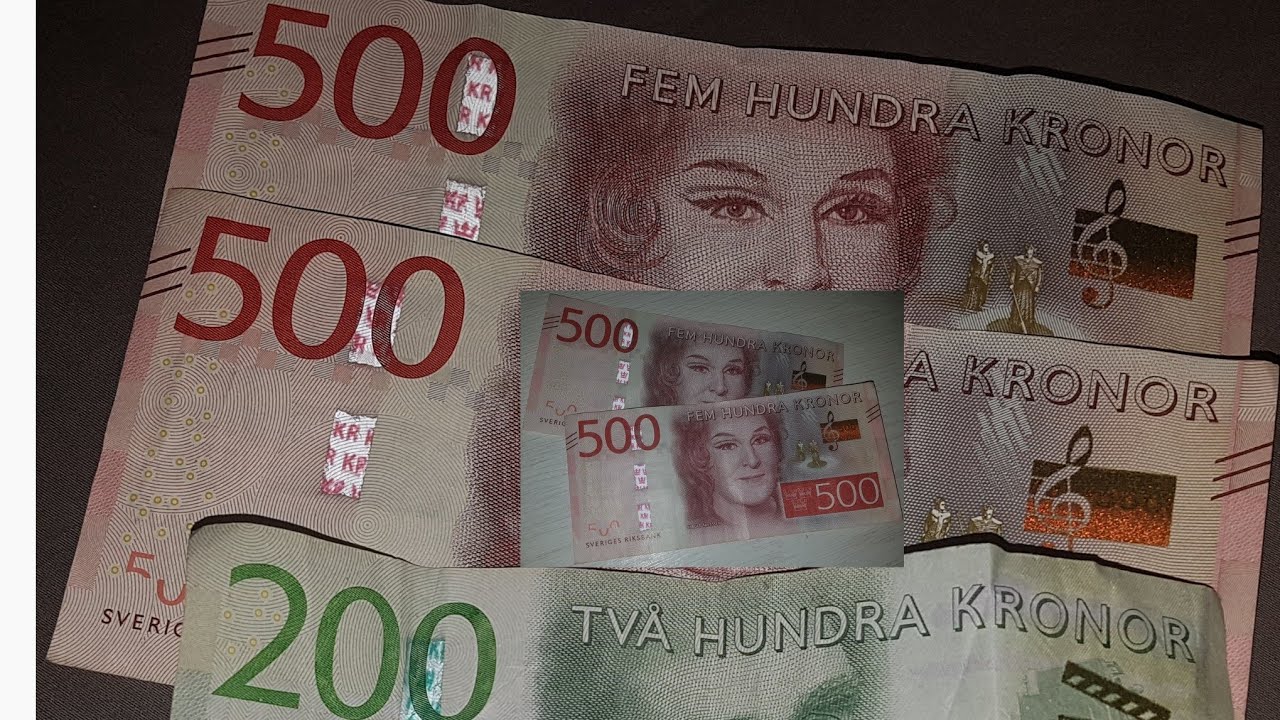 Tjugo Kronor - 20 kronor || Swedish Money.