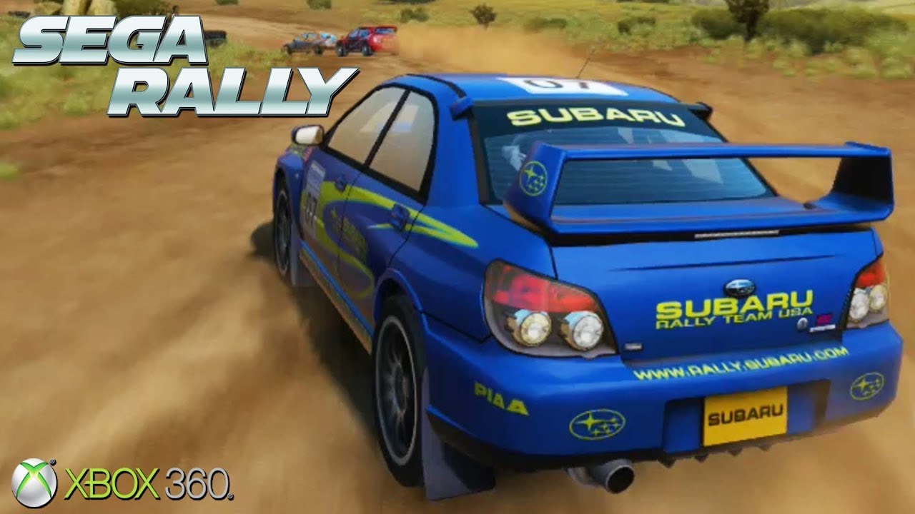 Sega Rally - Xbox 360 / Ps3 Gameplay (2007)