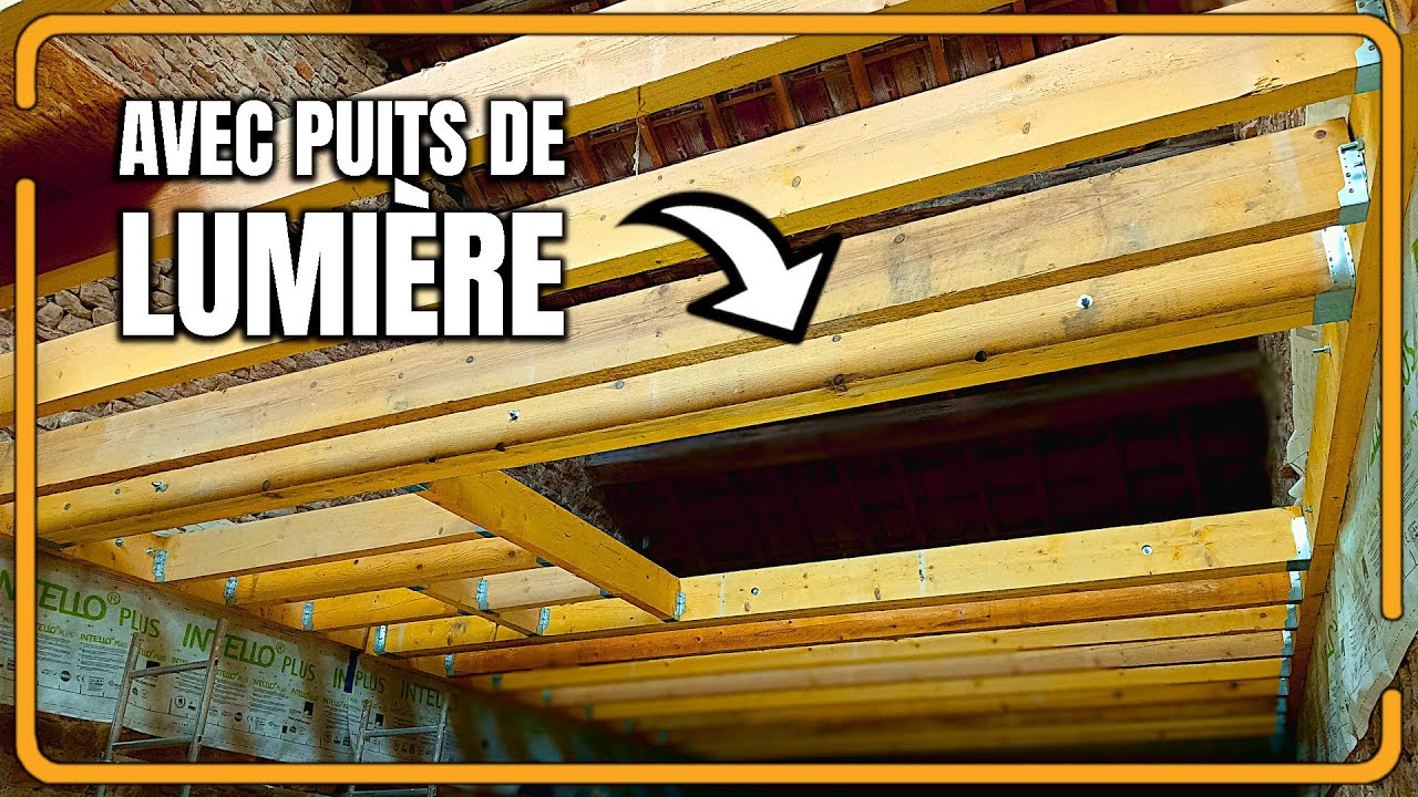 Créer un solivage bois dans une maison en pierres