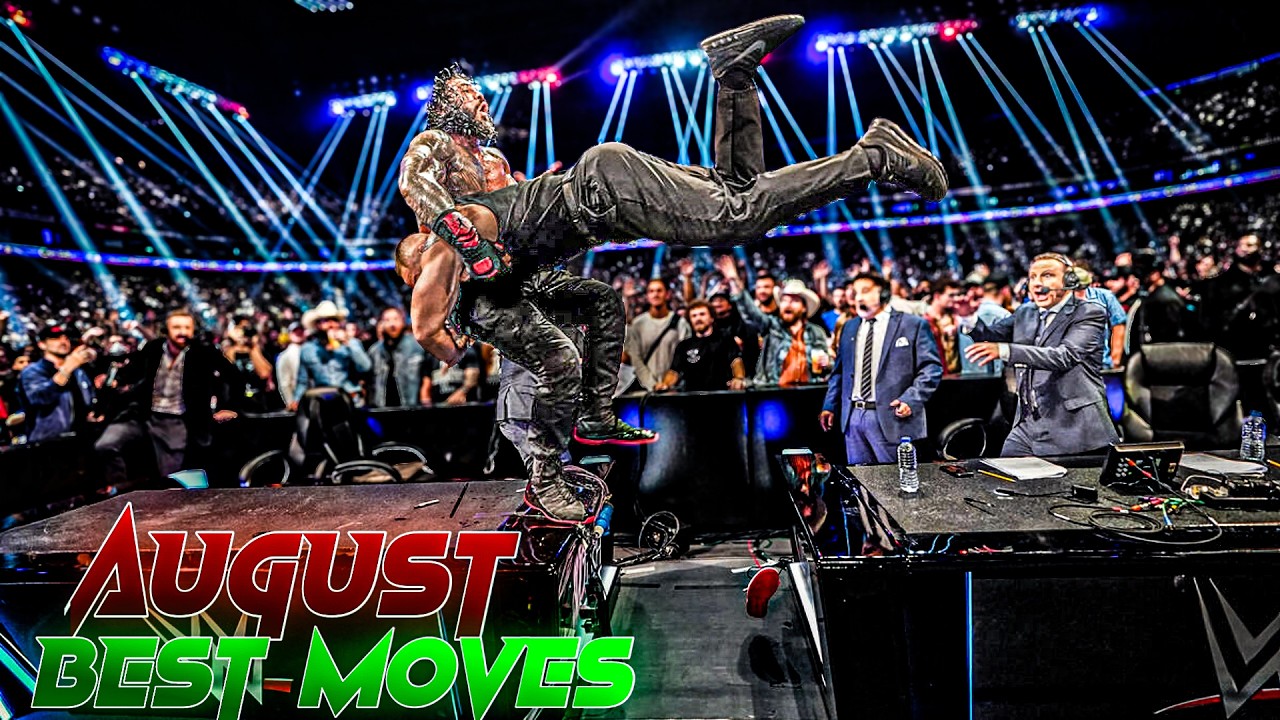 WWE Best Moves of August 2025