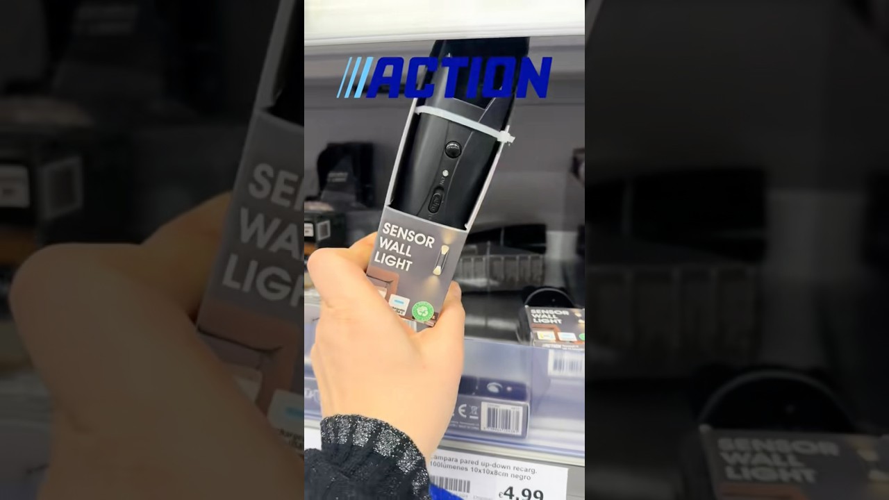 Action DIY #action #actionguide #diy #ledlights #sensor #usbc #walllamp #foryou #light #ledlamp #top