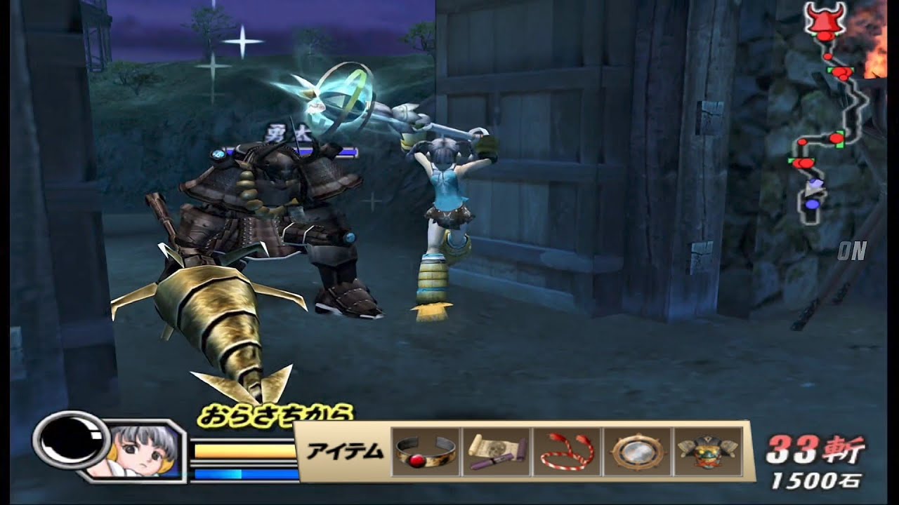 Itsuki vs Tadakatsu Honda 3x fase (Very Hard) | Basara 2 Heroes 