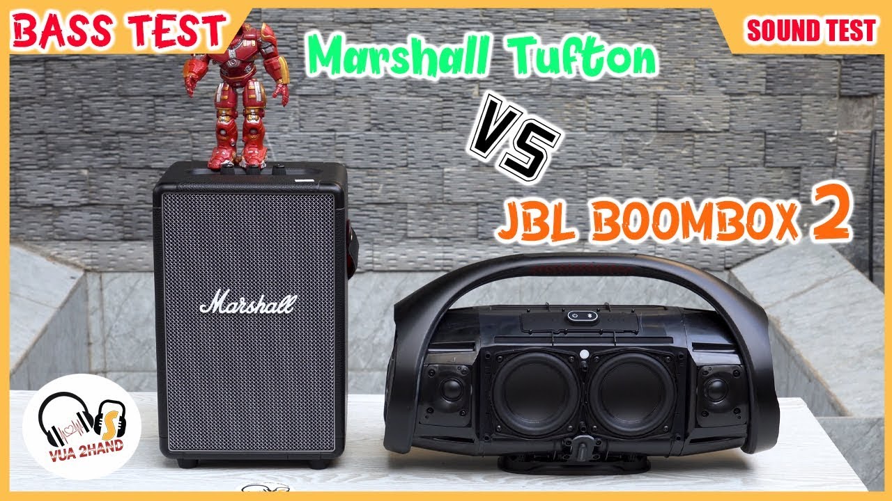 Marshall Tufton & JBL BOOMBOX 2 l Bass Test l Brother Fight ?!! l