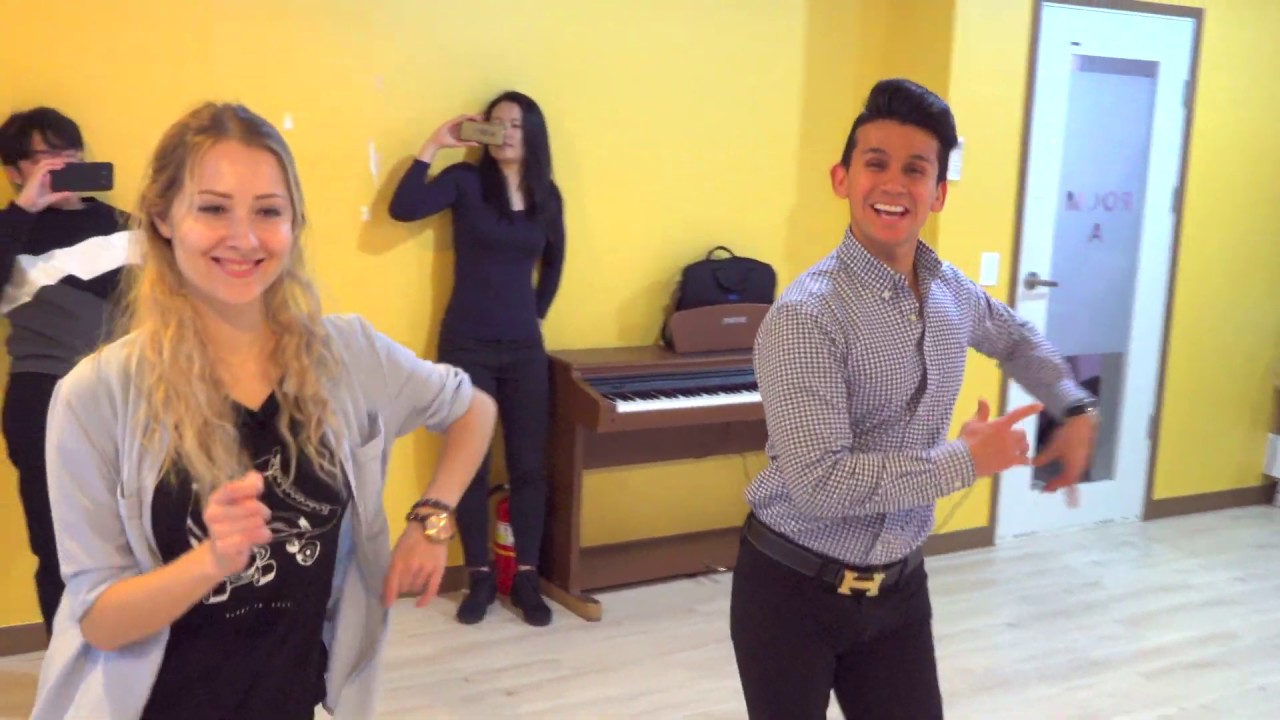 Carlos Rivera - Te Esperaba (Bachata Remix) Jhonatan & Diana - JDC Academy