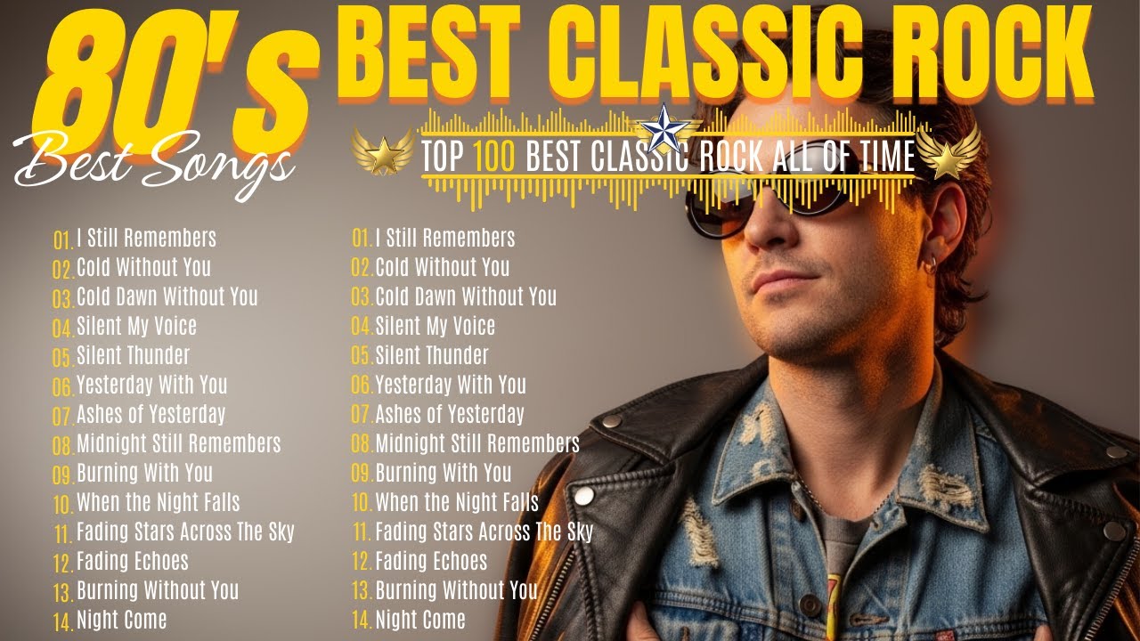 Slow Rock Classic Rock Ballad Collection for Lonely Nights and Endless Memories 🎸🌙