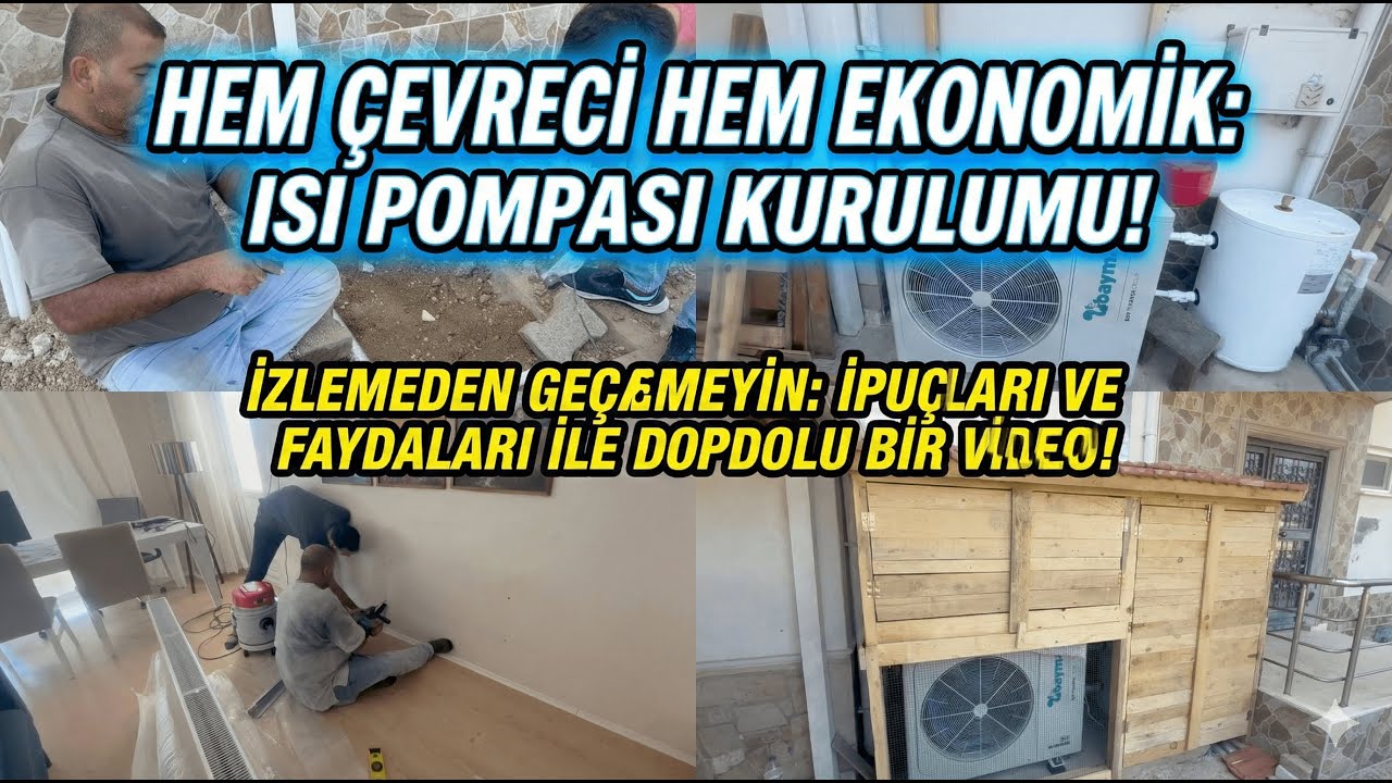 Isı Pompası Kurulumu Nasıl Yapılır? Avantajları, Dezavantajları ve Fiyatlar #ısıpompası #alışveriş