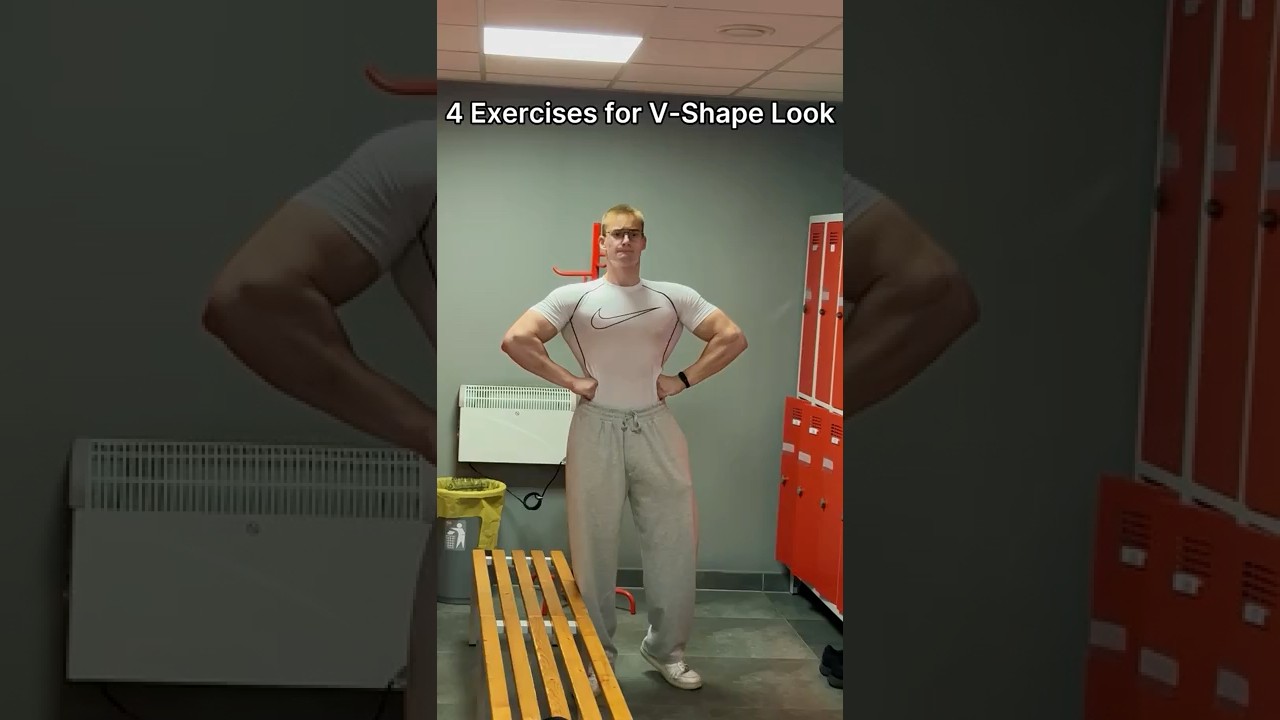 4 Exercixes for V-Shape Look 🔥🔥 