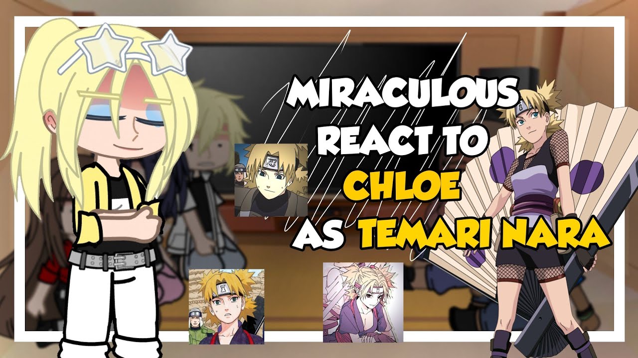 •||• Mlb react to Chloe as Temari Nara •||• 🌪️🌻 1/1 🇧🇷🇺🇲