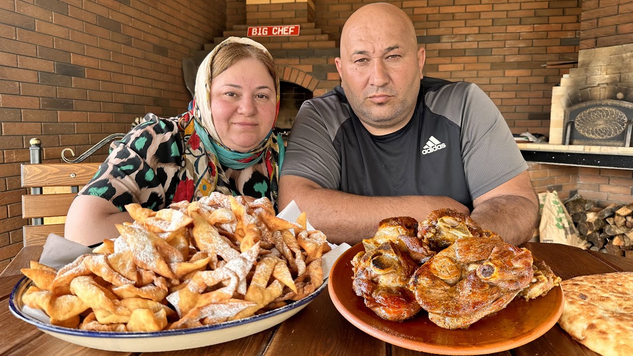 Приготовили Сладости и Шашлык на Костре!