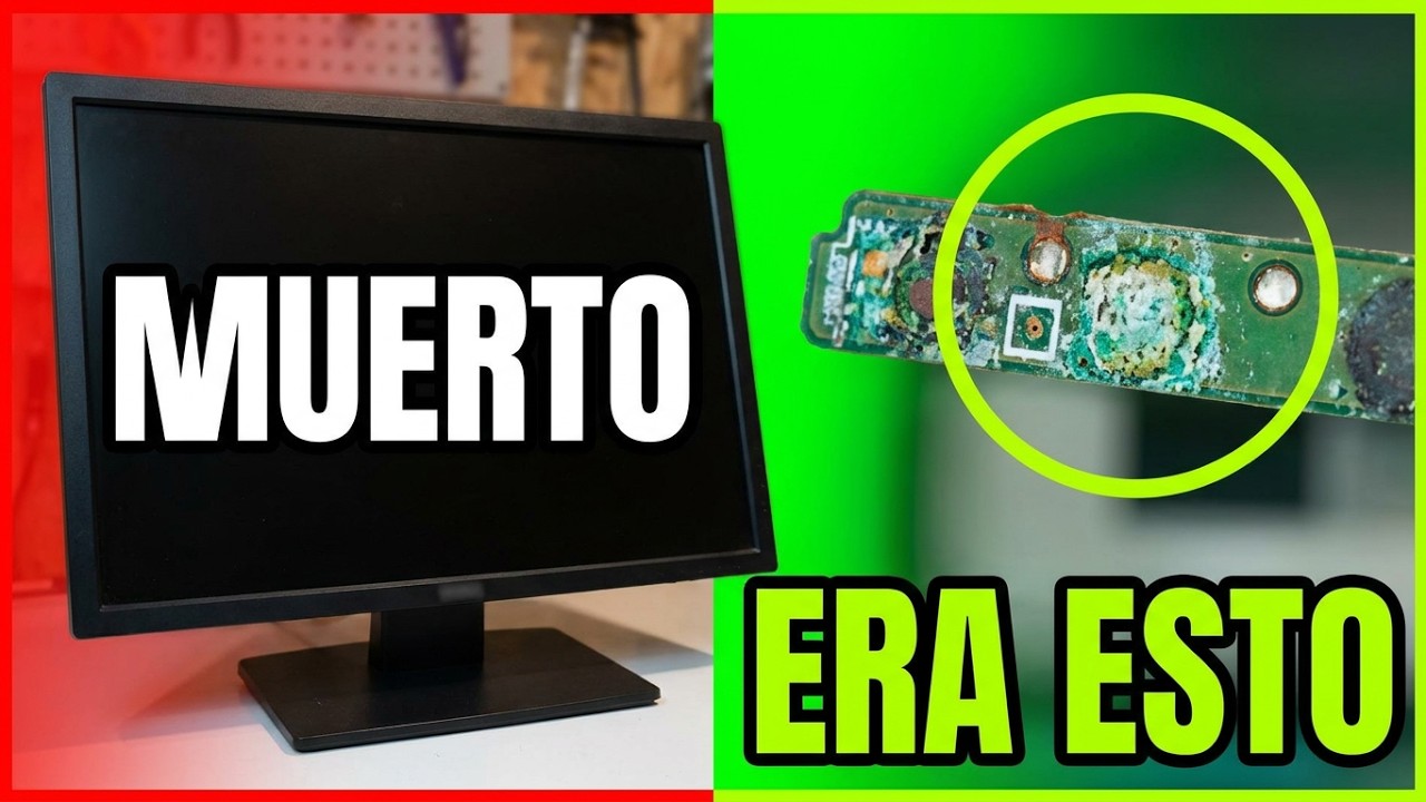 Monitor HP no prende ni LED (Antes de comprar uno nuevo mira esto)