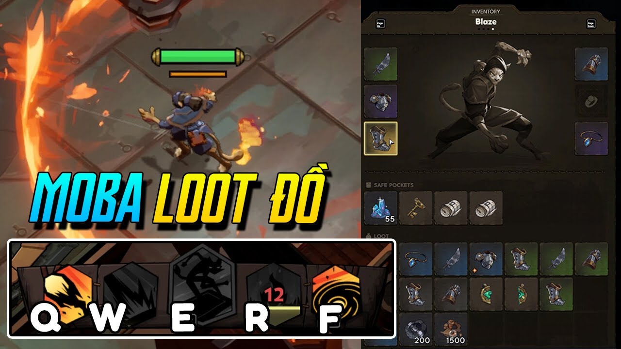 Game MOBA NHẶT ĐỒ này CỰC GÂY NGHIỆN với VÔ HẠN lối chơi (Raiders of Blackveil)