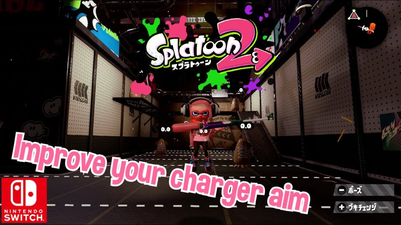 Nintendo Splatoon 2 How to Improve Your Charger Aim Skills Training Switch