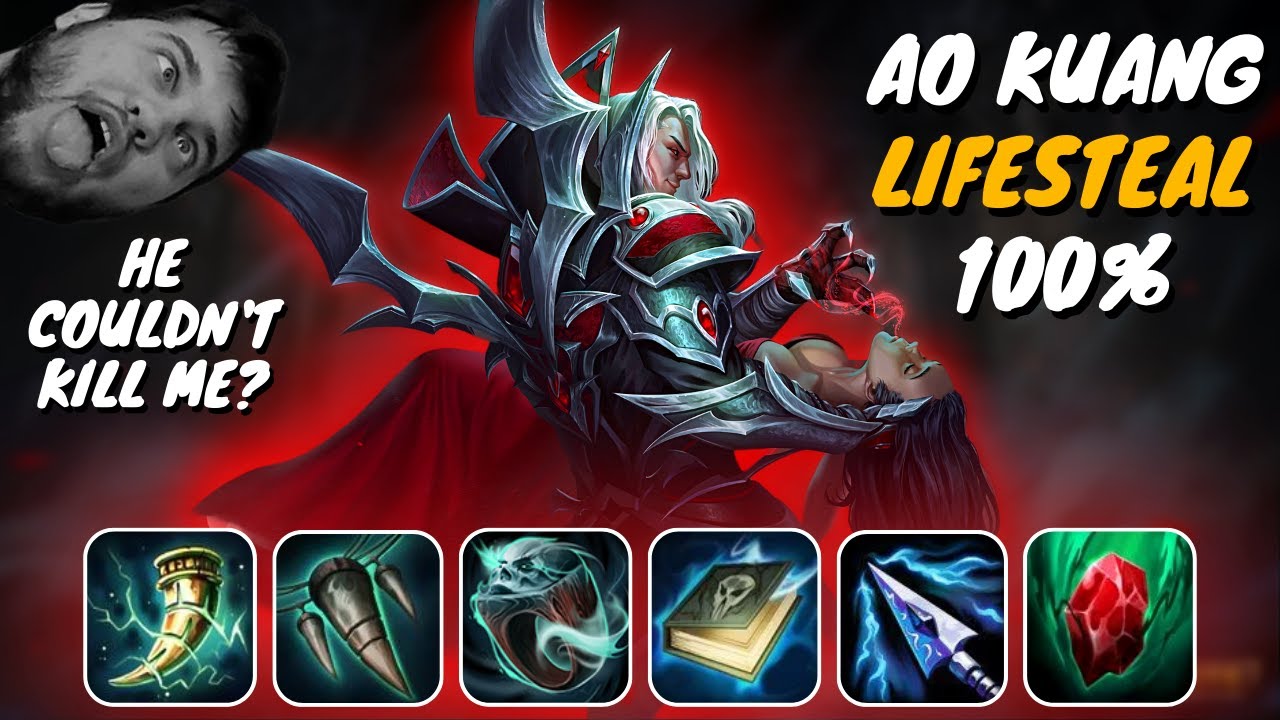 6 LIFESTEAL ITEM AO KUANG MIGHT ACTUALLY BE GOOD? - Season 9 Masters Ranked 1v1 Duel - SMITE
