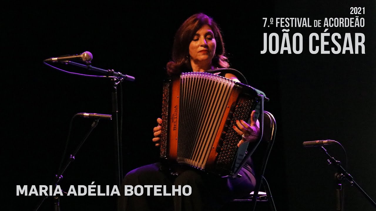 Maria Adélia Botelho no Festival de Acordeão João César 2021