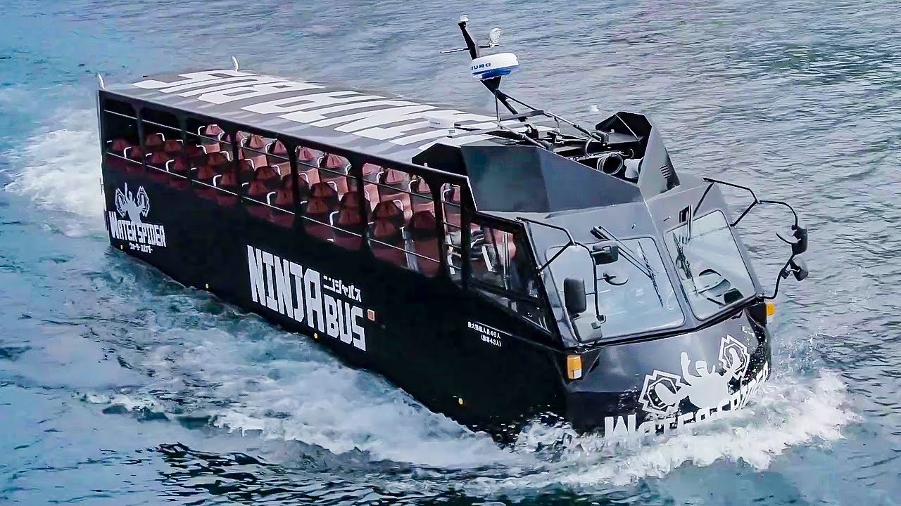 Top 5 Best Amphibious Buses in the World | Water Bus