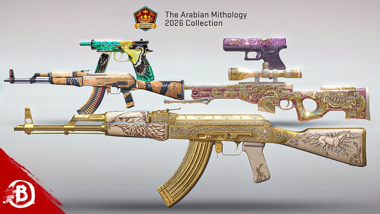 JUST ARRIVED: MEET THE NEW ARABIAN MYTHOLOGY SKINS IN CS2 (amazing creations)