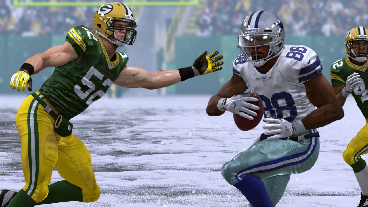 2015 NFL Divisional Playoff Sim - Cowboys vs Packers (Madden 15 - PS4)