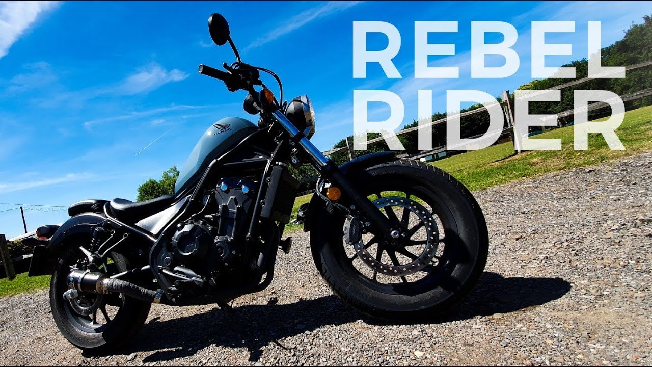 Обзор Honda Rebel 500 2019 4K