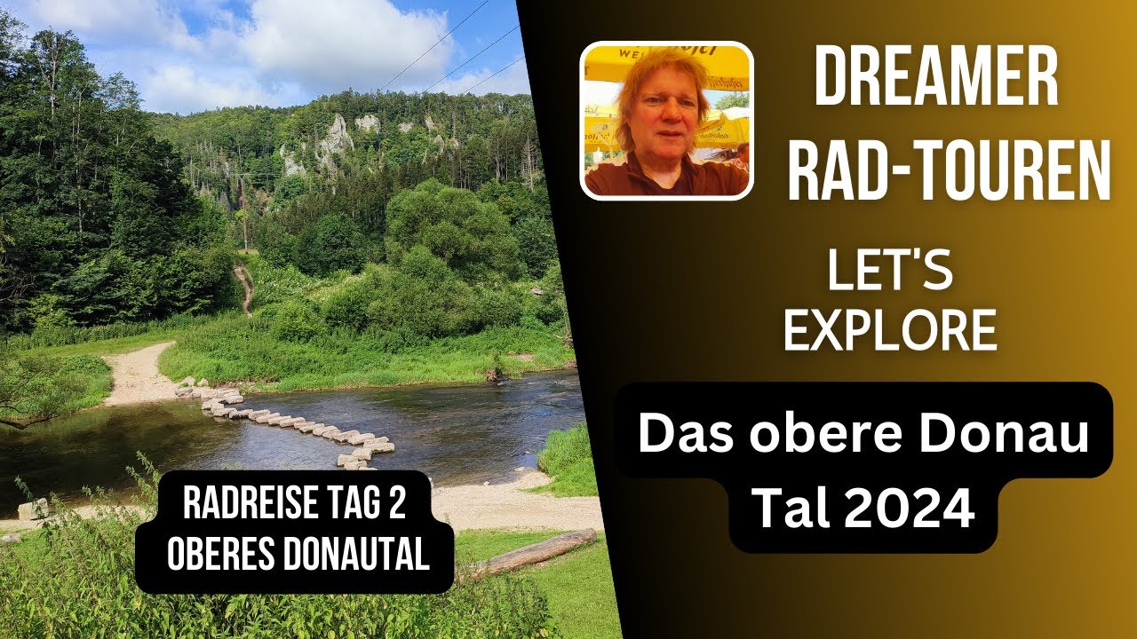 Radtour durch das wunderschöne obere Donautal 2024