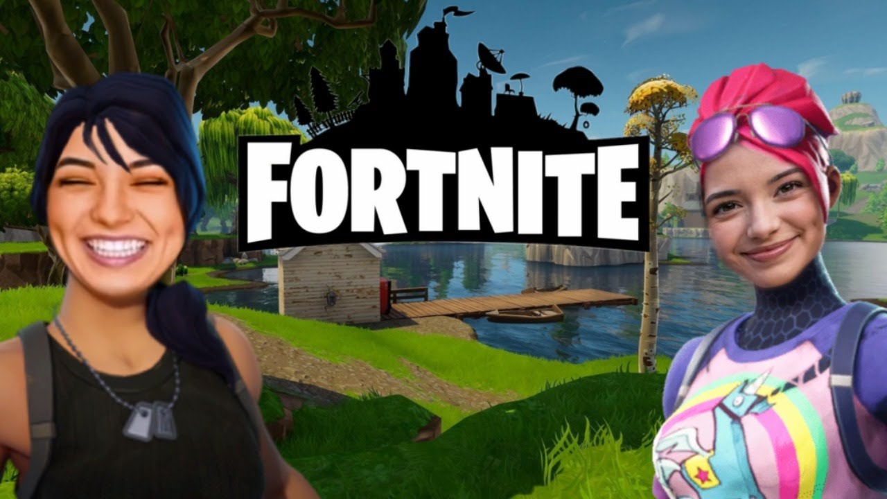 Playing Fortnite!! with Aaron!