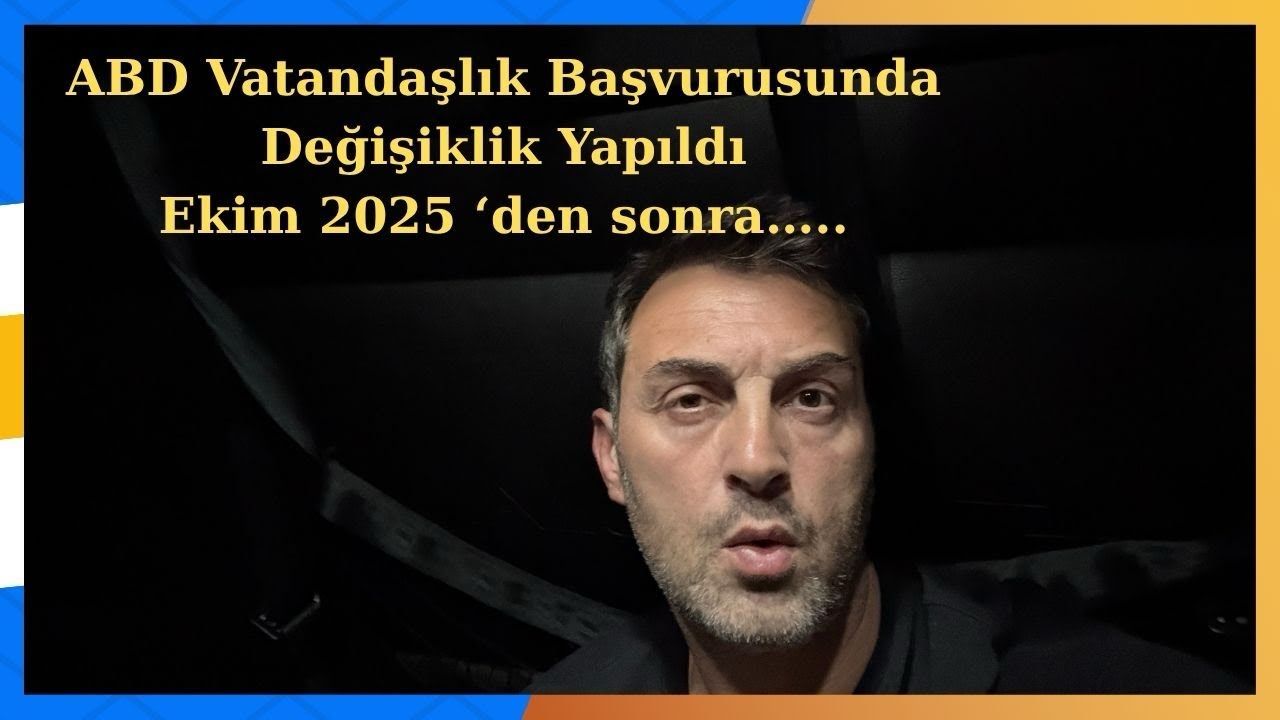 ABD vatandaşlık Başvurularında Değişikliğe gidildi.