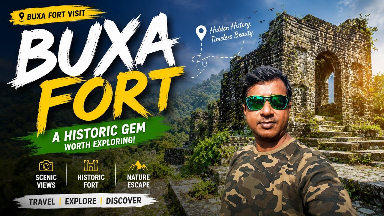 Buxa Fort Trekking #travel #vlog #dooars #northbengal #jungleadventure #buxatigerreserve #nature 