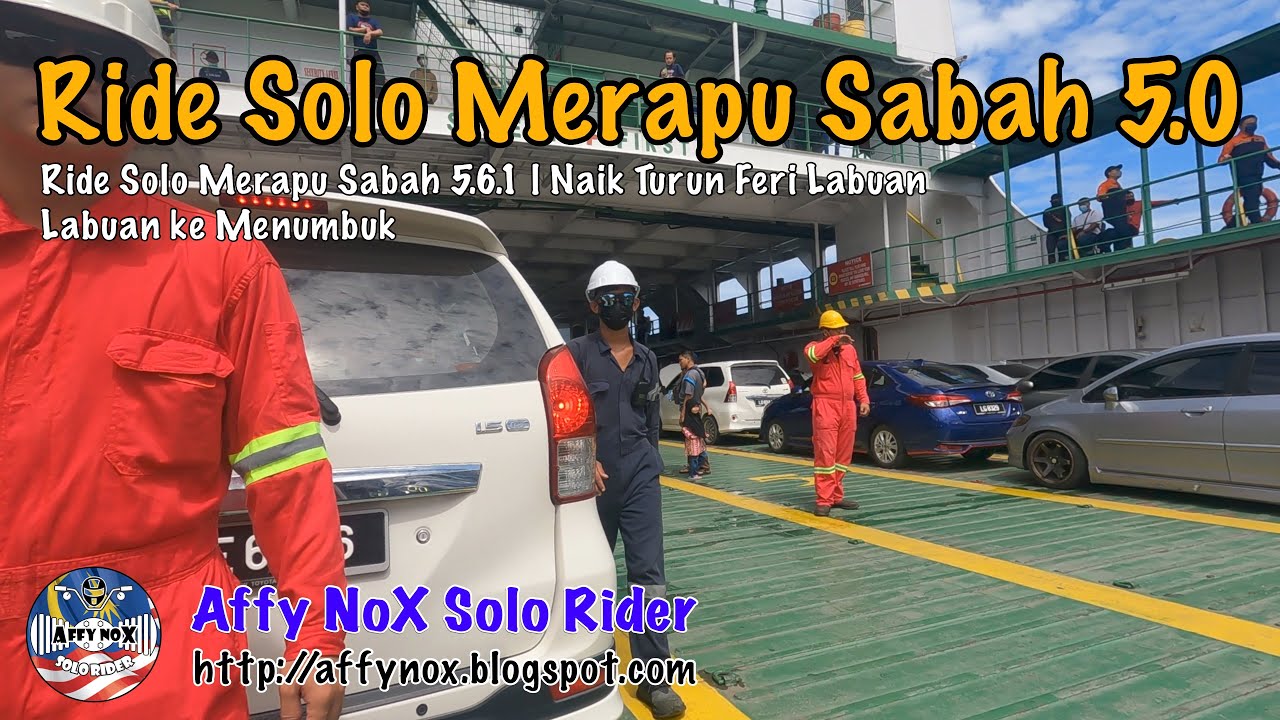 Modenas Dominar 400UG | Motosikal Naik  Feri Labuan ke Menumbuk