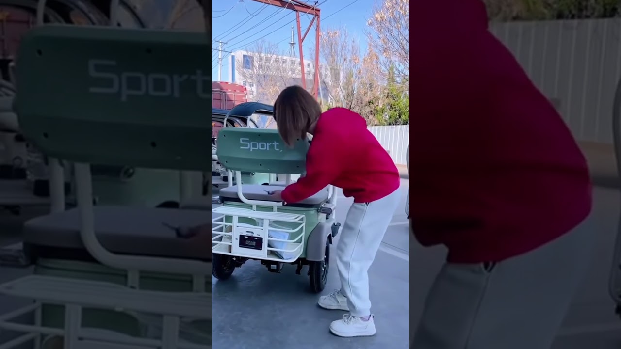 All-Electric Passenger and Cargo Trikes (AEPCT)🔗Connect with us In Bio 🔥😮‍🍃