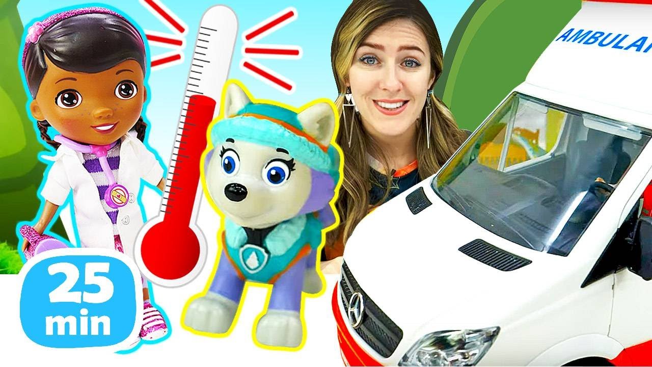 ¿Los niños en la Guardería se enferman? ¡Llama al doctor de juguetes!