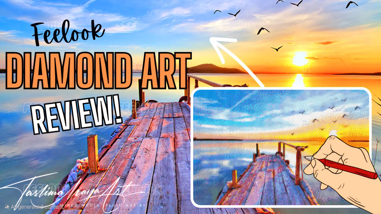 Is This Diamond Painting Art Kit ACTUALLY Any GOOD? Unbox and Review