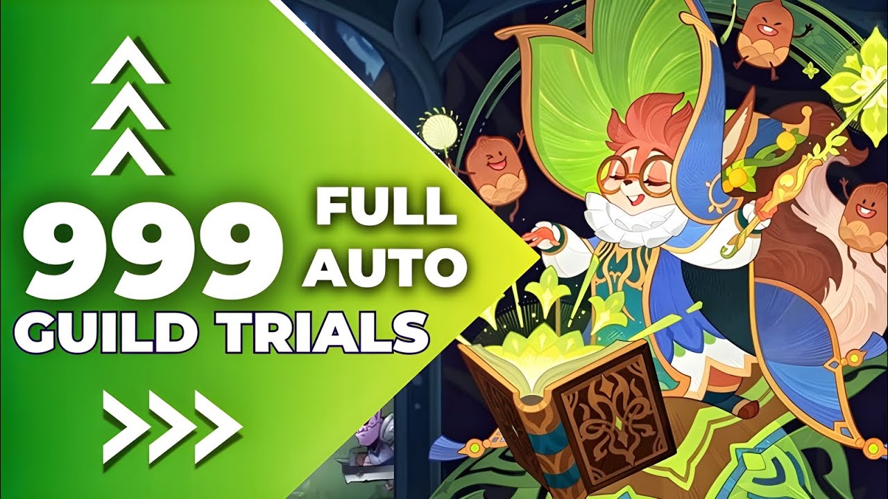 AFK arena // Awakened Pippa guild trial 999 level // FULL AUTO !