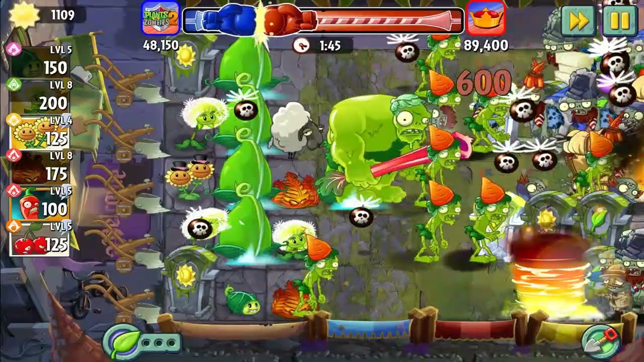 Plants vs. Zombies 2 (Android) | Tournament of Champions! — PvZ2 VS roui